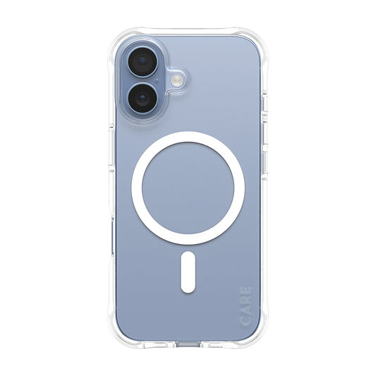 MagSafe Hülle für Apple iPhone 17, PanzerGlass, modisch, Transparent Weiß