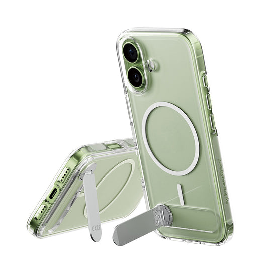 MagSafe Hülle für Apple iPhone 17, PanzerGlass, mit Kickstand, Transparent