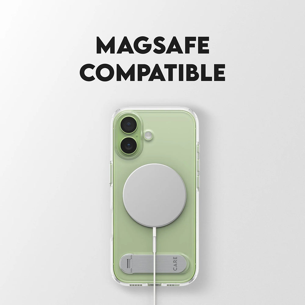 MagSafe Hülle für Apple iPhone 17, PanzerGlass, mit Kickstand, Transparent