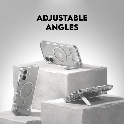 MagSafe Hülle für Apple iPhone 17, PanzerGlass, mit Kickstand, Transparent