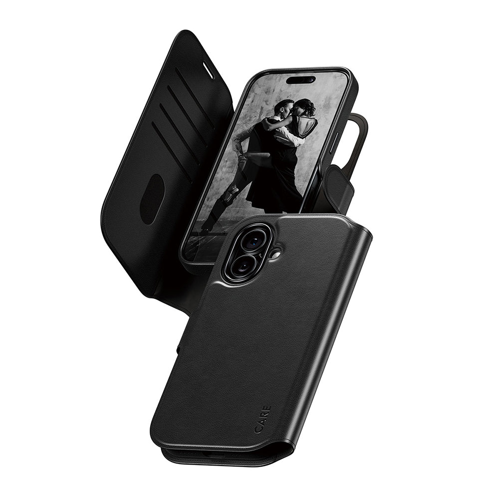 MagSafe Hülle für Apple iPhone 17, PanzerGlass, Care Feature Tango Two-in-One, Schwarz
