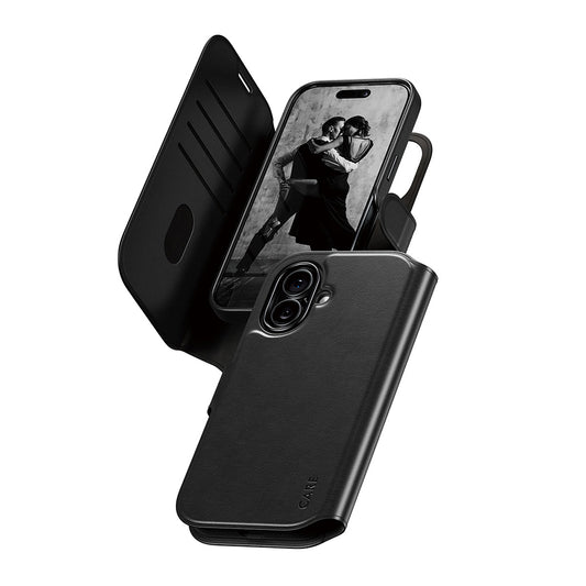 MagSafe Hülle für Apple iPhone 17, PanzerGlass, Care Feature Tango Two-in-One, Schwarz