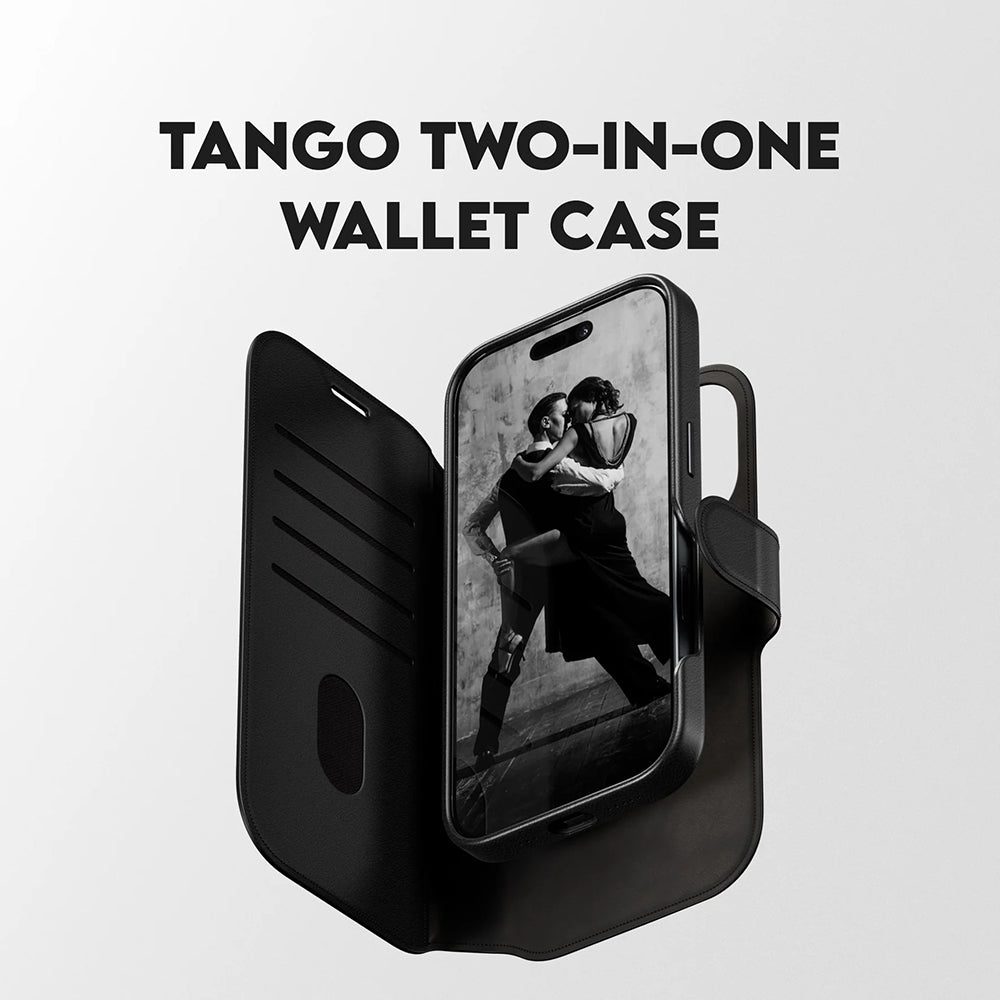 MagSafe Hülle für Apple iPhone 17, PanzerGlass, Care Feature Tango Two-in-One, Schwarz