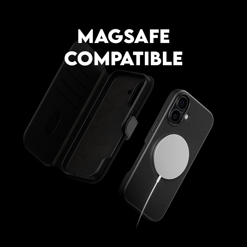 MagSafe Hülle für Apple iPhone 17, PanzerGlass, Care Feature Tango Two-in-One, Schwarz