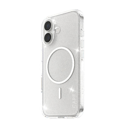 MagSafe Hülle für Apple iPhone 17, PanzerGlass, Care Urban Explorer Star Lit, Transparent Weiß