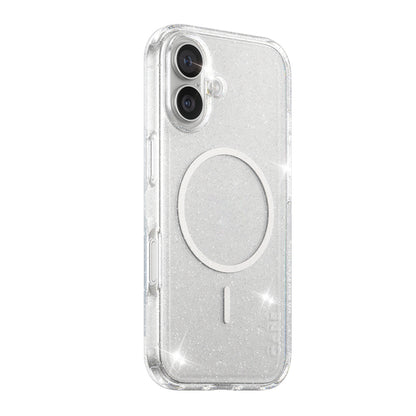 MagSafe Hülle für Apple iPhone 17, PanzerGlass, Care Urban Explorer Star Lit, Transparent Weiß