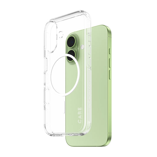 MagSafe Hülle für Apple iPhone 17, PanzerGlass, Care Urban Explorer, Transparent Weiß
