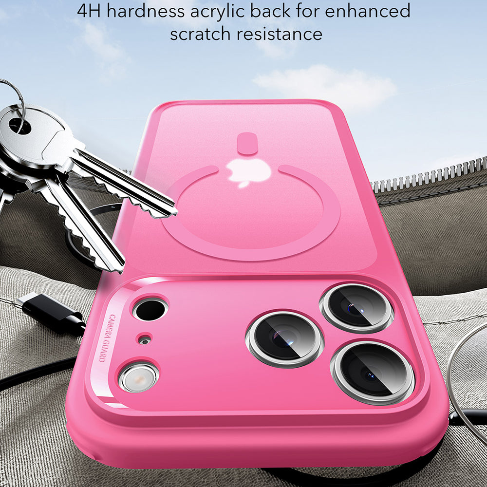 MagSafe Hülle für Apple iPhone 17 Pro, ESR, Classic Hybrid, Satinrosa