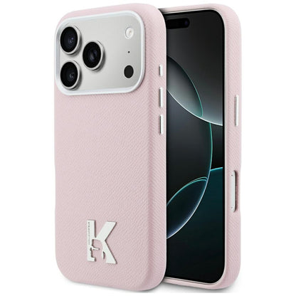 MagSafe Hülle für Apple iPhone 17 Pro, Karl Lagerfeld, Karl Head Logo, Rosa