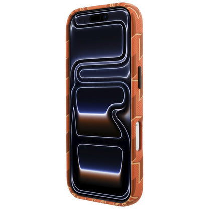 MagSafe Hülle für Apple iPhone 17 Pro, Karl Lagerfeld, KL Monogram Logo, Orange