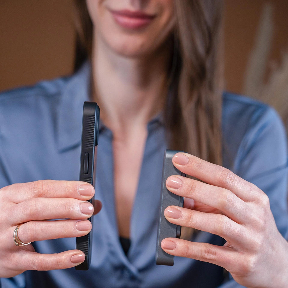 MagSafe Hülle für Apple iPhone 17 Pro Max, 3MK, Smoke MagCase, Schwarz