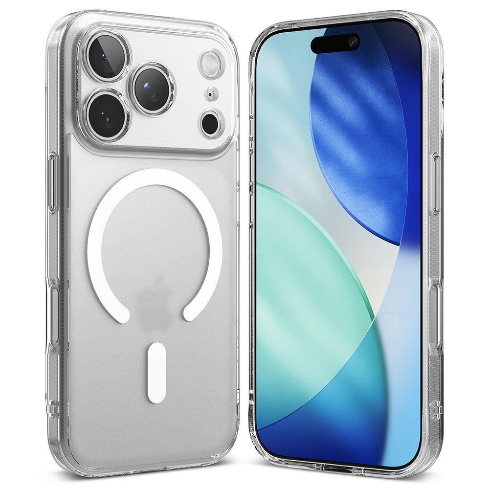 MagSafe Hülle für Apple iPhone 17 Pro Max, Ringke, Fusion, Matt Transparent