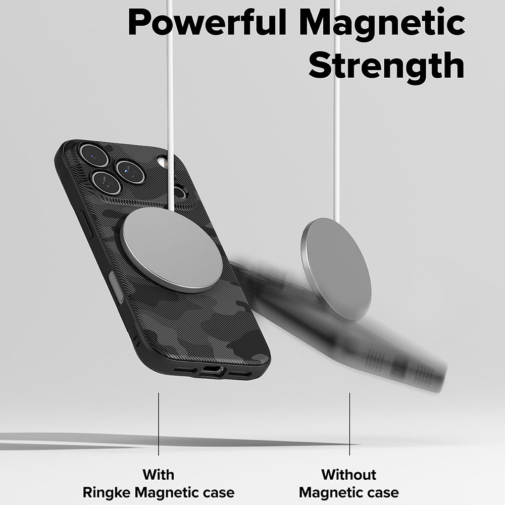 MagSafe Hülle für Apple iPhone 17 Pro Max, Ringke, Onyx, Tarnmuster
