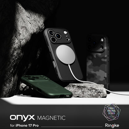 MagSafe Hülle für Apple iPhone 17 Pro Max, Ringke, Onyx, Schwarz