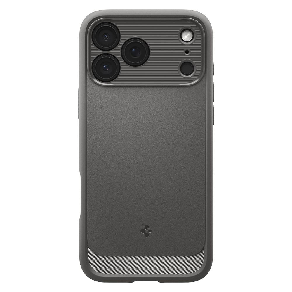 MagSafe Hülle für Apple iPhone 17 Pro Max, Spigen, Rugged Armor, Grau