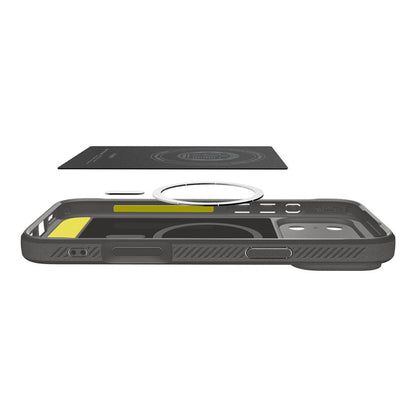 MagSafe Hülle für Apple iPhone 17 Pro Max, Spigen, Rugged Armor, Grau