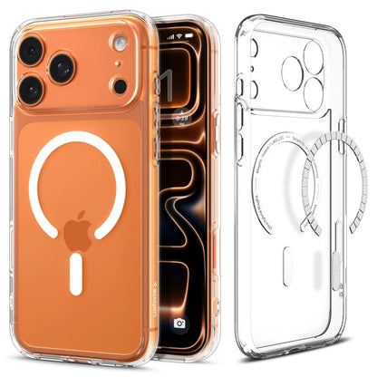 MagSafe Hülle für Apple iPhone 17 Pro Max, Spigen, Ultra Hybrid, Weiß