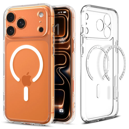 MagSafe Hülle für Apple iPhone 17 Pro Max, Spigen, Ultra Hybrid, Weiß
