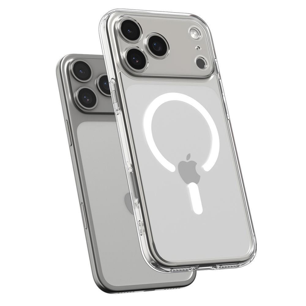 MagSafe Hülle für Apple iPhone 17 Pro Max, Spigen, Ultra Hybrid, Weiß