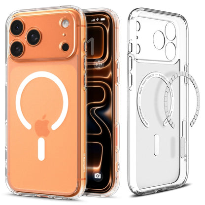 MagSafe Hülle für Apple iPhone 17 Pro Max, Spigen, Ultra Hybrid, Satinweiß