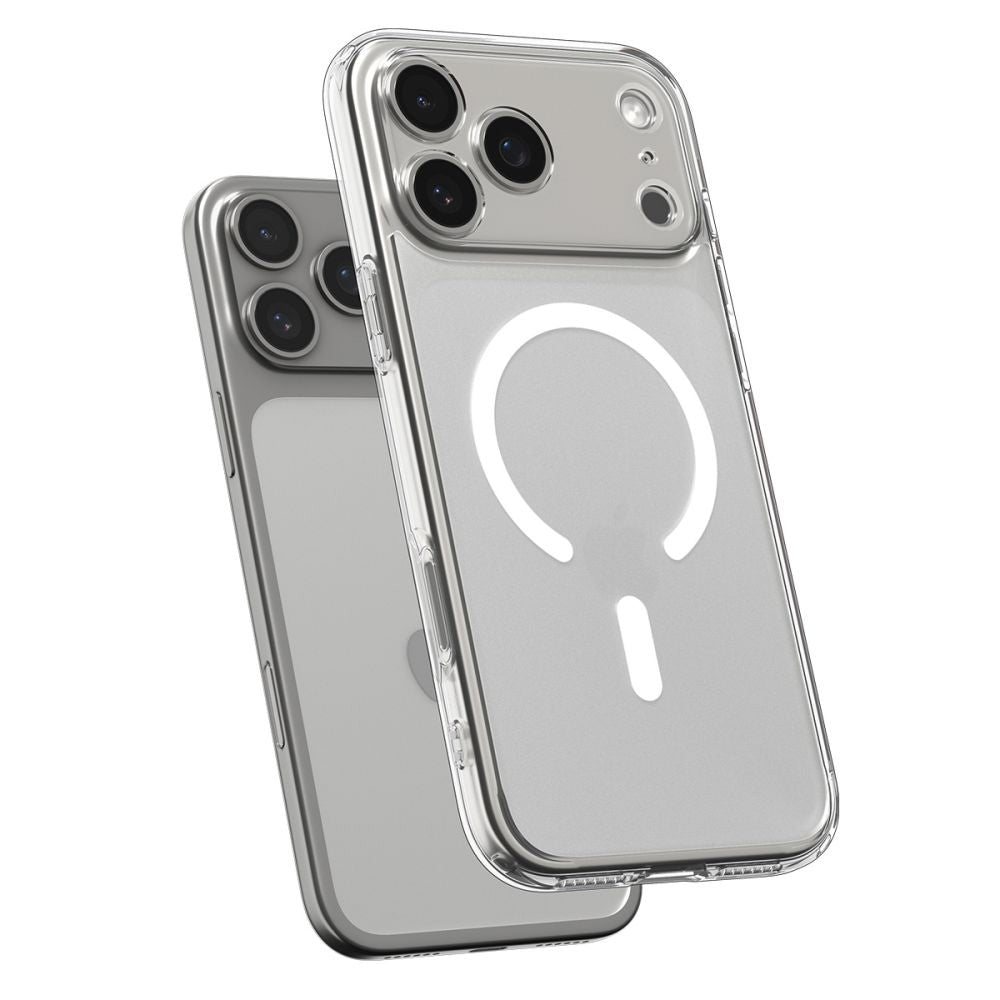 MagSafe Hülle für Apple iPhone 17 Pro Max, Spigen, Ultra Hybrid, Satinweiß