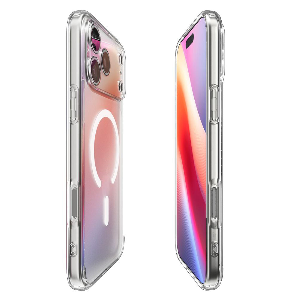 MagSafe Hülle für Apple iPhone 17 Pro Max, Spigen, Ultra Hybrid, Satinweiß