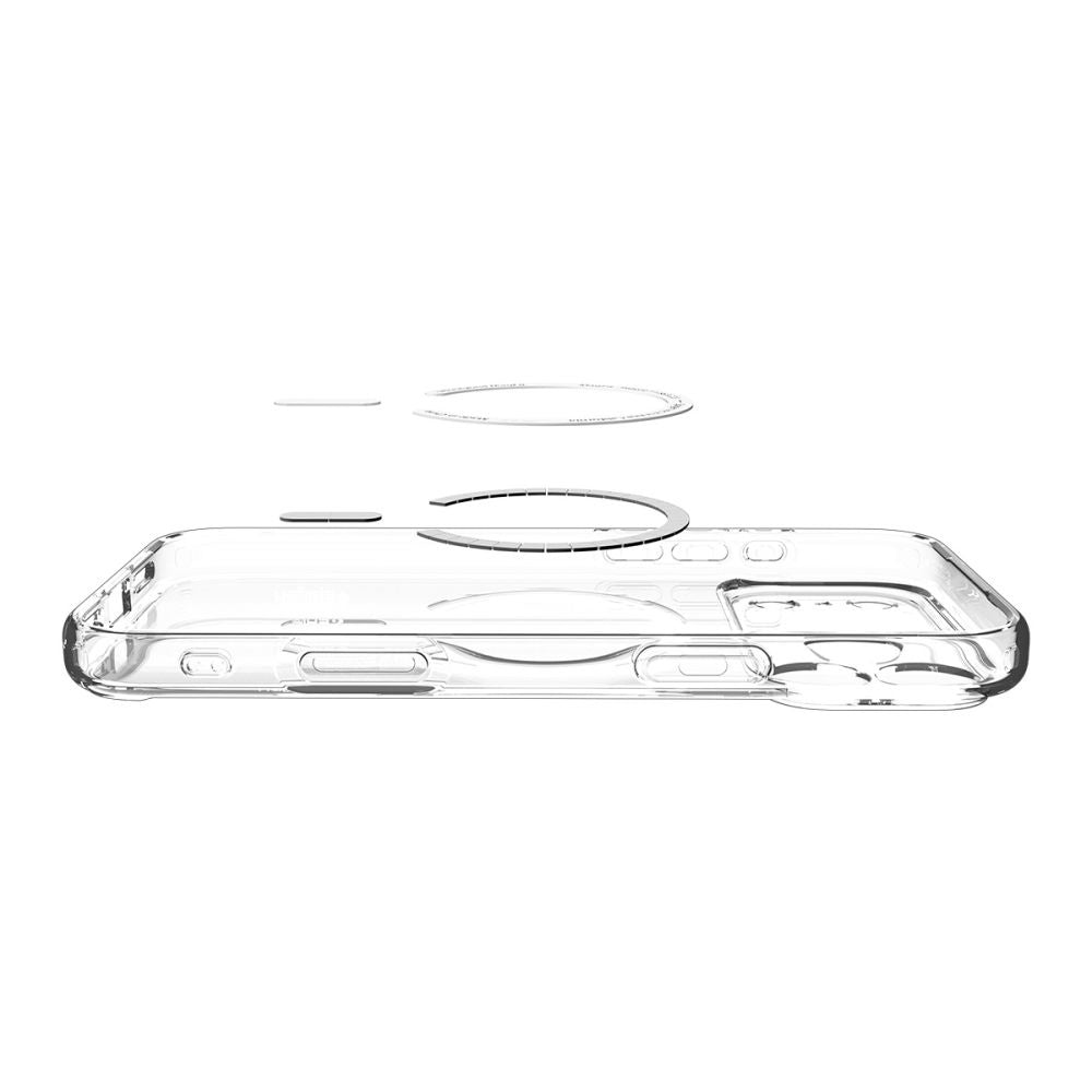 MagSafe Hülle für Apple iPhone 17 Pro Max, Spigen, Ultra Hybrid, Satinweiß