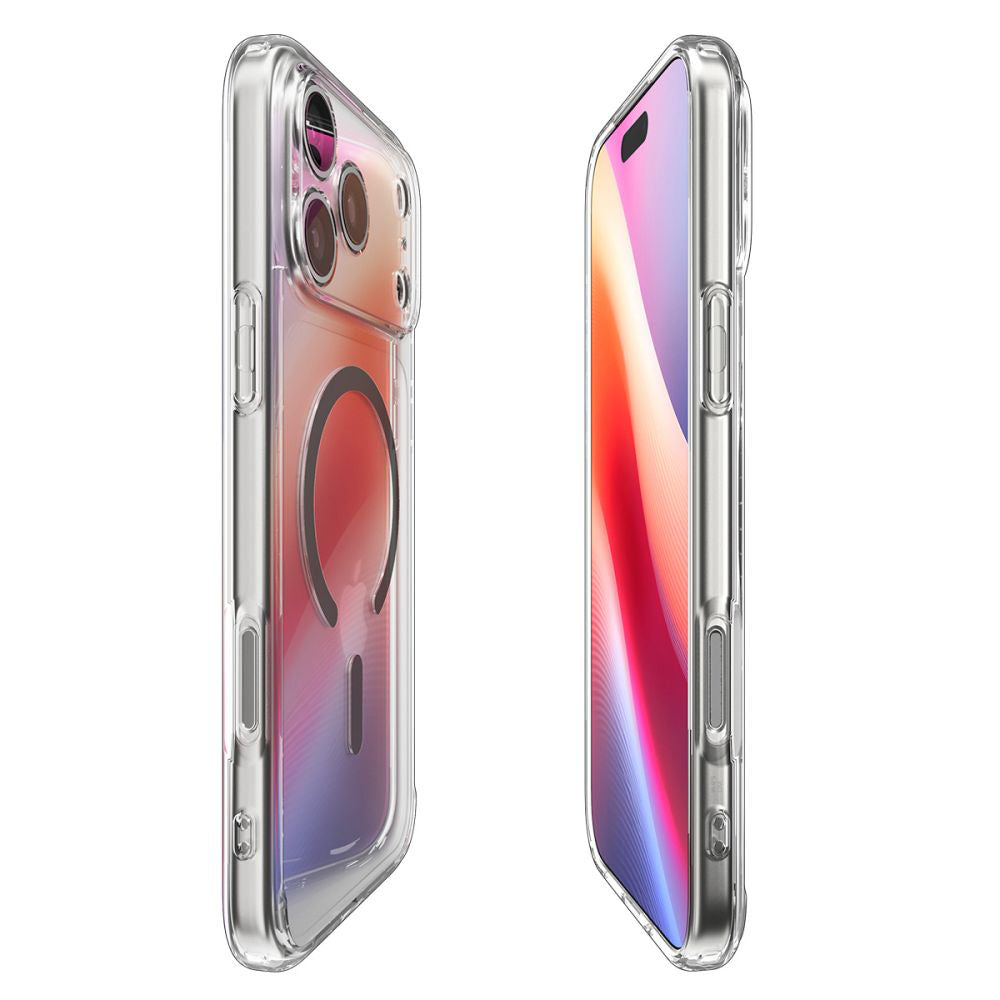 MagSafe Hülle für Apple iPhone 17 Pro Max, Spigen, Ultra Hybrid, Grau