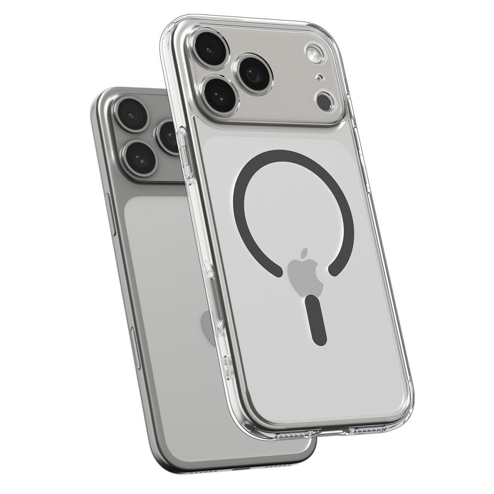 MagSafe Hülle für Apple iPhone 17 Pro Max, Spigen, Ultra Hybrid, Grau