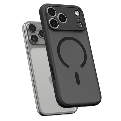 MagSafe Hülle für Apple iPhone 17 Pro Max, Spigen, Ultra Hybrid, Satinschwarz