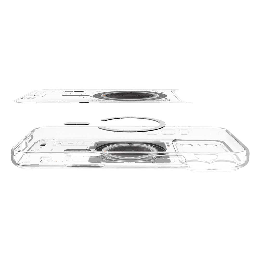 MagSafe Hülle für Apple iPhone 17 Pro Max, Spigen, Ultra Hybrid Neo One, Transparent