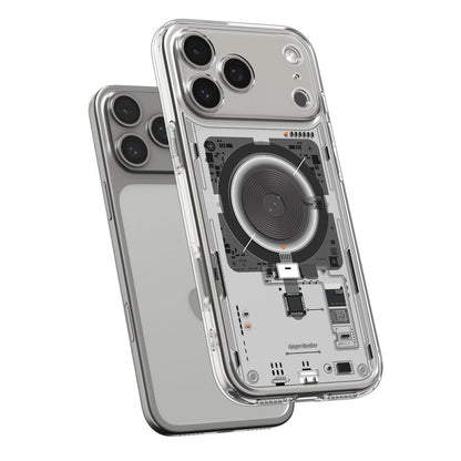 MagSafe Hülle für Apple iPhone 17 Pro Max, Spigen, Ultra Hybrid Neo One, Transparent