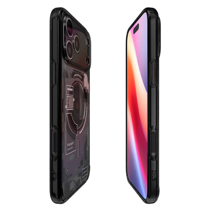 MagSafe Hülle für Apple iPhone 17 Pro Max, Spigen, Ultra Hybrid Zero One, Schwarz