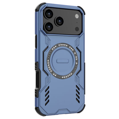 MagSafe Hülle für Apple iPhone 17 Pro Max, Techsuit, ArmorMag, Blau