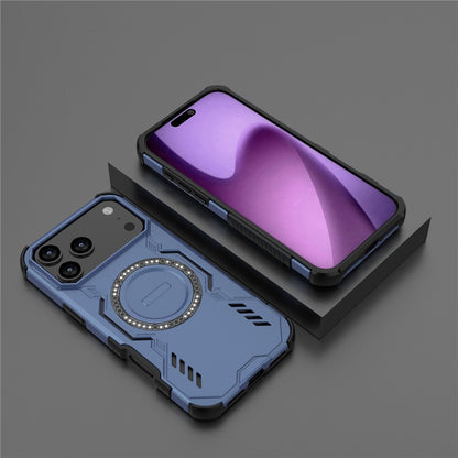 MagSafe Hülle für Apple iPhone 17 Pro Max, Techsuit, ArmorMag, Blau