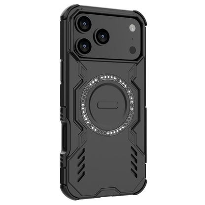 MagSafe Hülle für Apple iPhone 17 Pro Max, Techsuit, ArmorMag, Schwarz