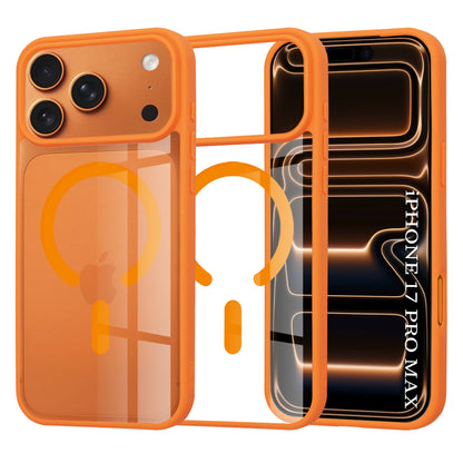 MagSafe Hülle für Apple iPhone 17 Pro Max, Techsuit, Pro, Orange