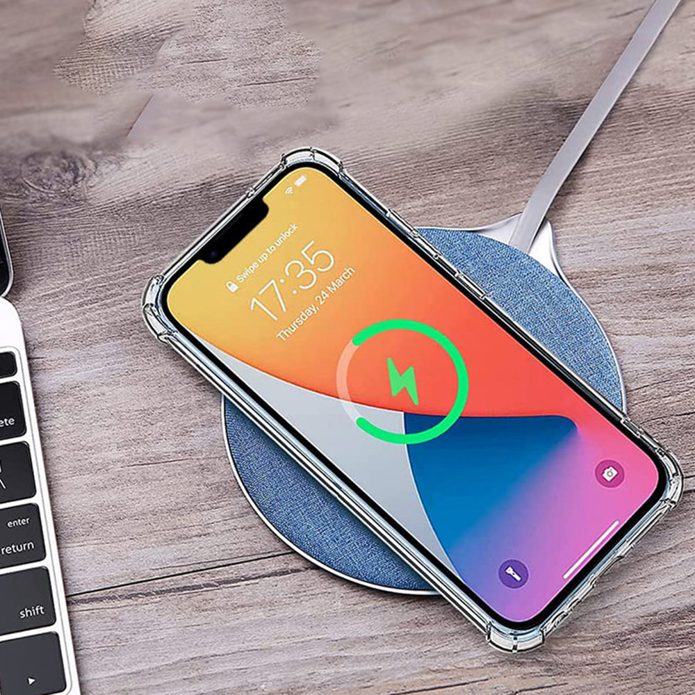 MagSafe Hülle für Apple iPhone 17 Pro Max, Techsuit, Stoßfest, Transparent