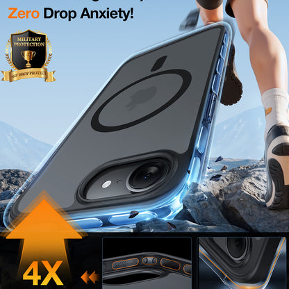 MagSafe Hülle für Apple iPhone 17 Pro Max, Torras, Guardian, Orange