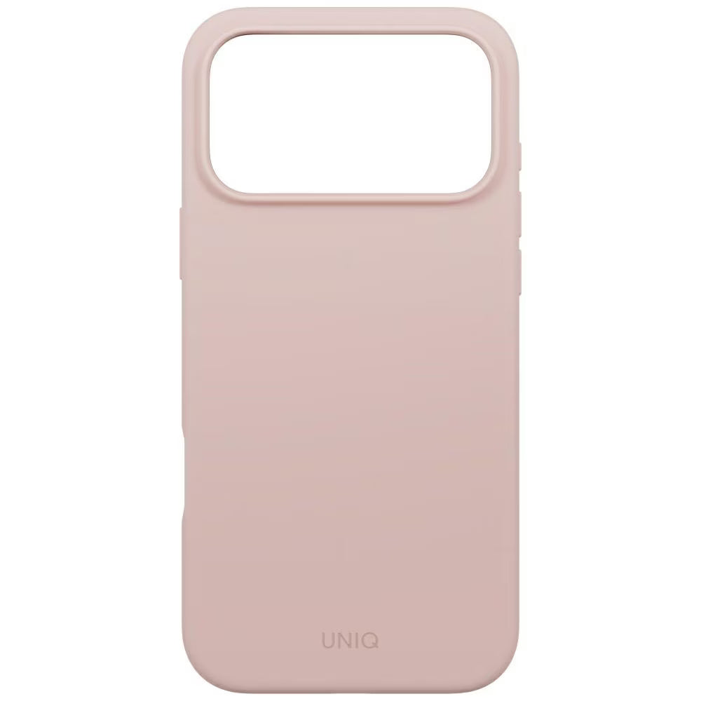 MagSafe Hülle für Apple iPhone 17 Pro Max, UNIQ, Lino MagClick, Rosa