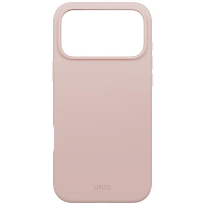 MagSafe Hülle für Apple iPhone 17 Pro Max, UNIQ, Lino MagClick, Rosa