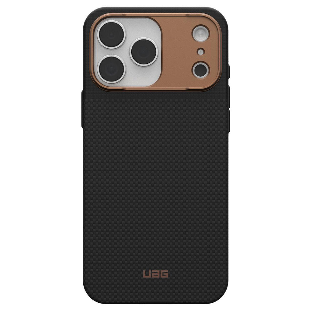 MagSafe Case for Apple iPhone 17 Pro Max, Urban Armor Gear, Fibr Armr, Black Bronze