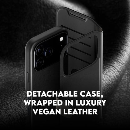 MagSafe Hülle für Apple iPhone 17 Pro, PanzerGlass, Care Feature Tango Two-in-One, Schwarz