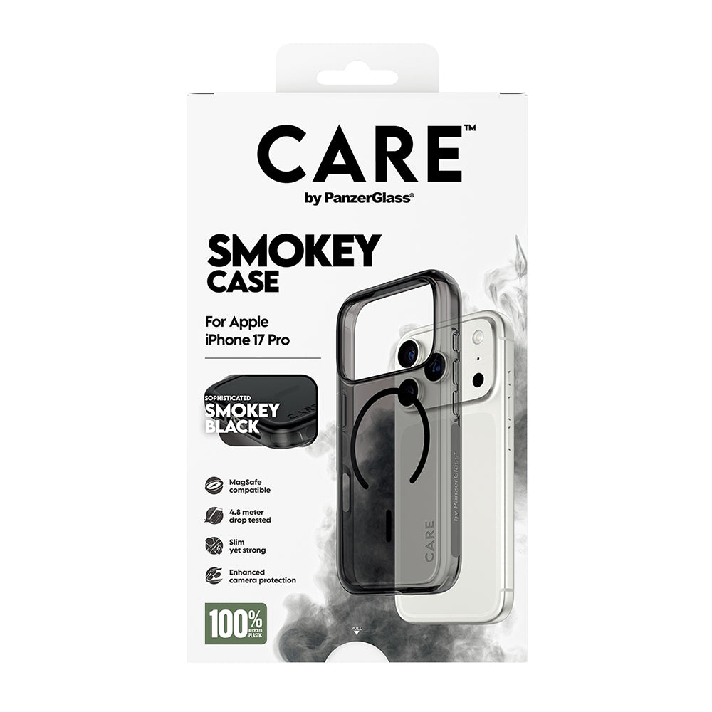 MagSafe Hülle für Apple iPhone 17 Pro, PanzerGlass, Care Urban Explorer, Schwarz