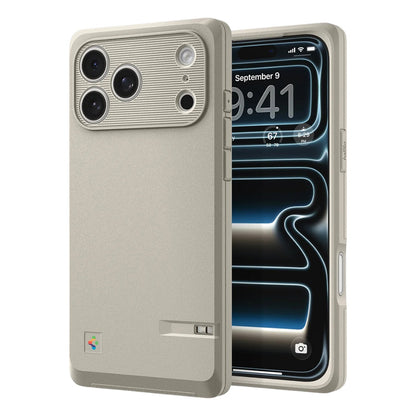 MagSafe-Hülle für Apple iPhone 17 Pro, Spigen, Classic LS, Creme ACS10479