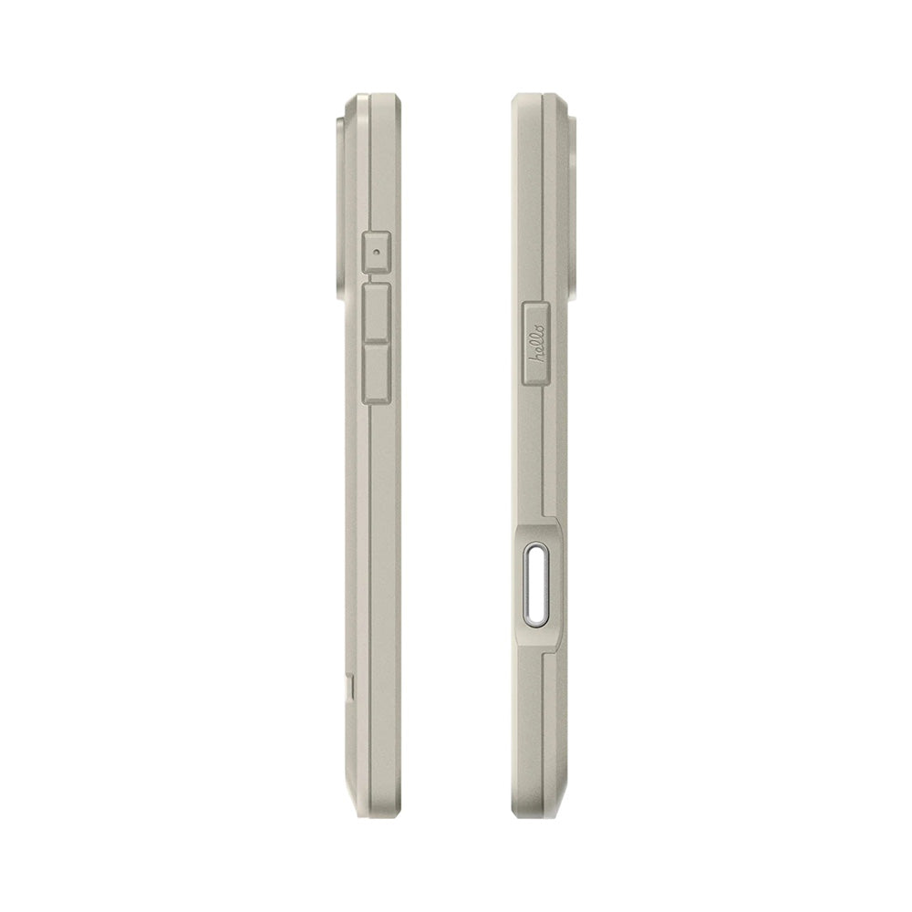 MagSafe-Hülle für Apple iPhone 17 Pro, Spigen, Classic LS, Creme ACS10479