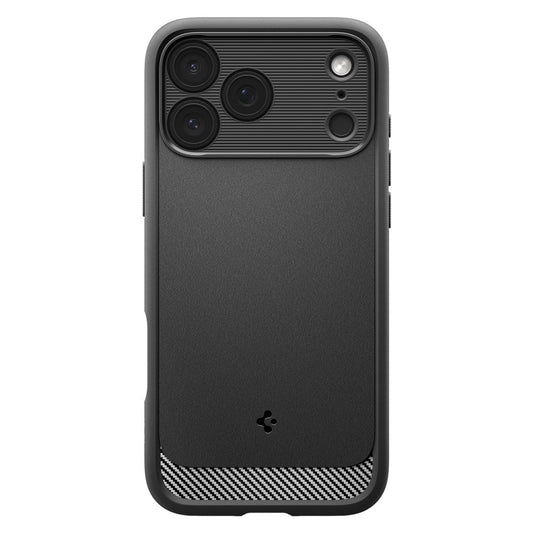 MagSafe Hülle für Apple iPhone 17 Pro, Spigen, Rugged Armor, Mattschwarz