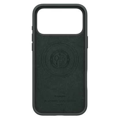 MagSafe Hülle für Apple iPhone 17 Pro, Spigen, Silicone Fit, Grün
