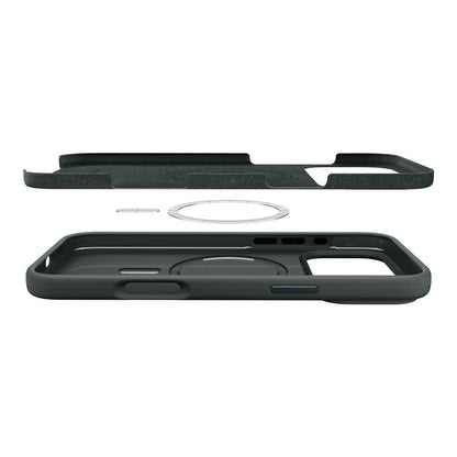 MagSafe Hülle für Apple iPhone 17 Pro, Spigen, Silicone Fit, Grün