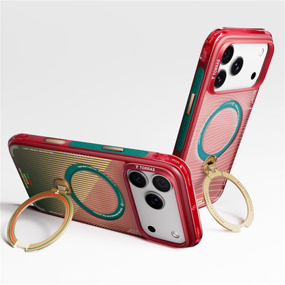 MagSafe-Hülle für Apple iPhone 17 Pro, Torras, Ostand Q3 Air, Glory Slash